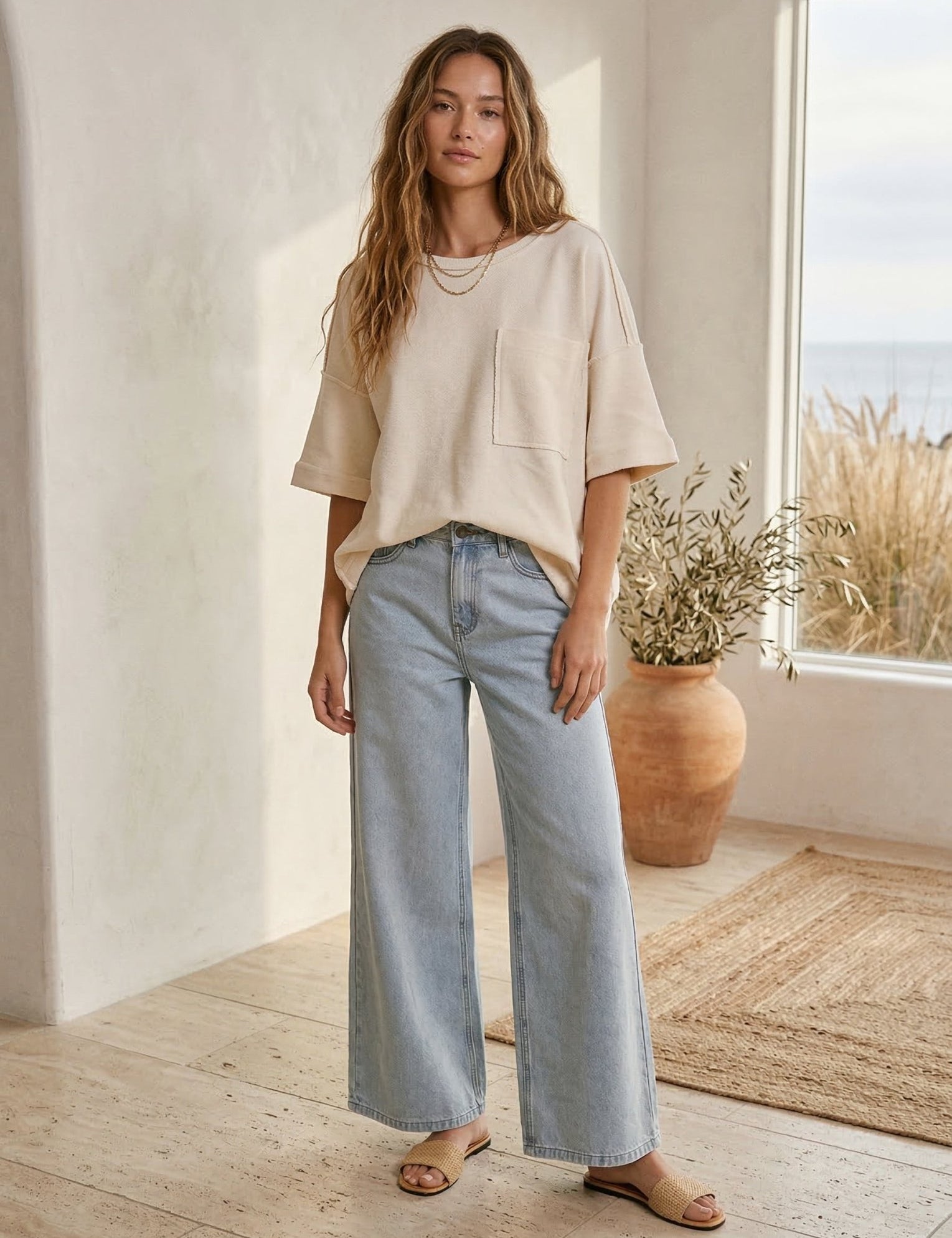 Dakota Wide - Leg Jeans - Westly