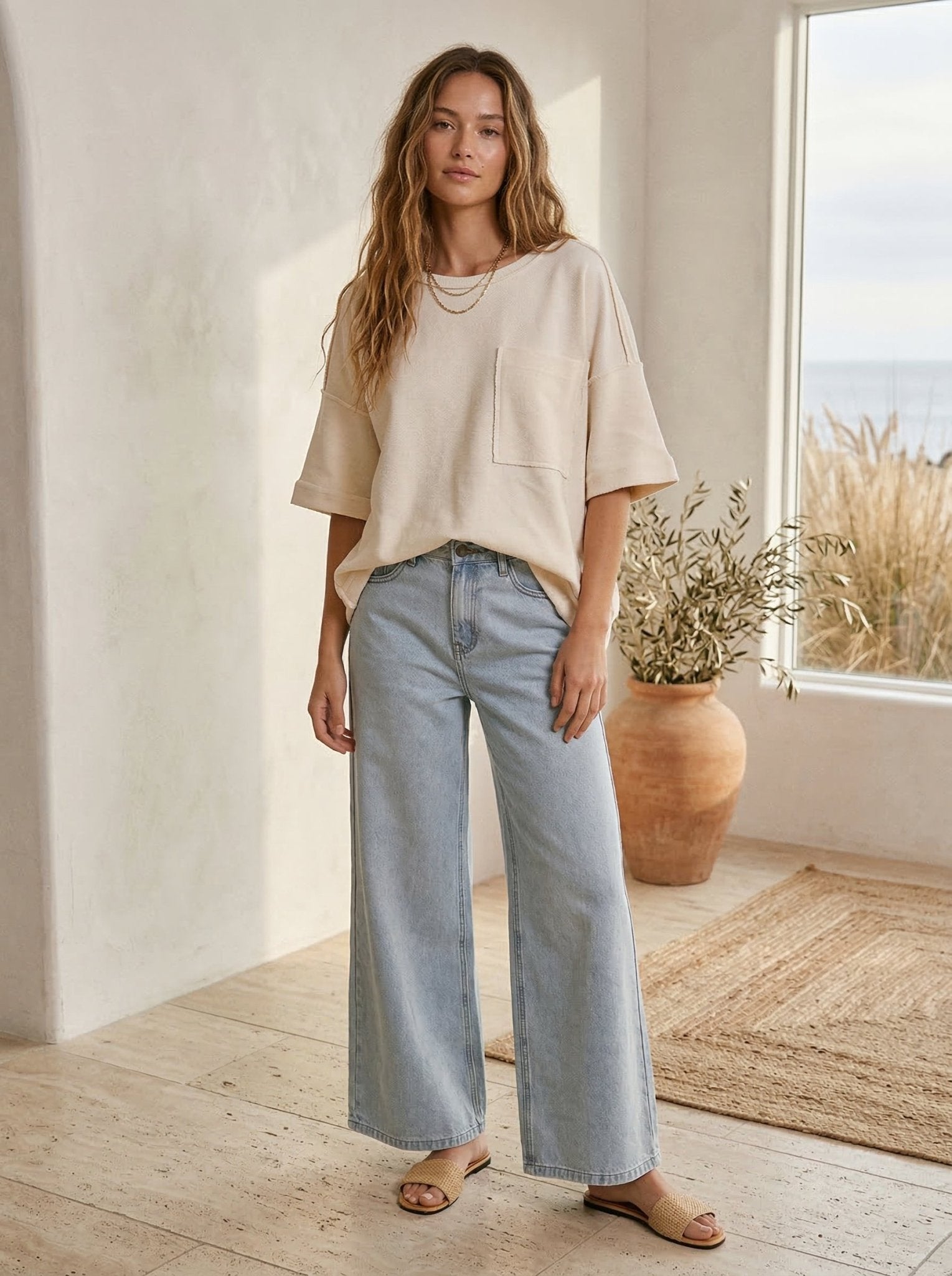 Dakota Wide - Leg Jeans - Westly