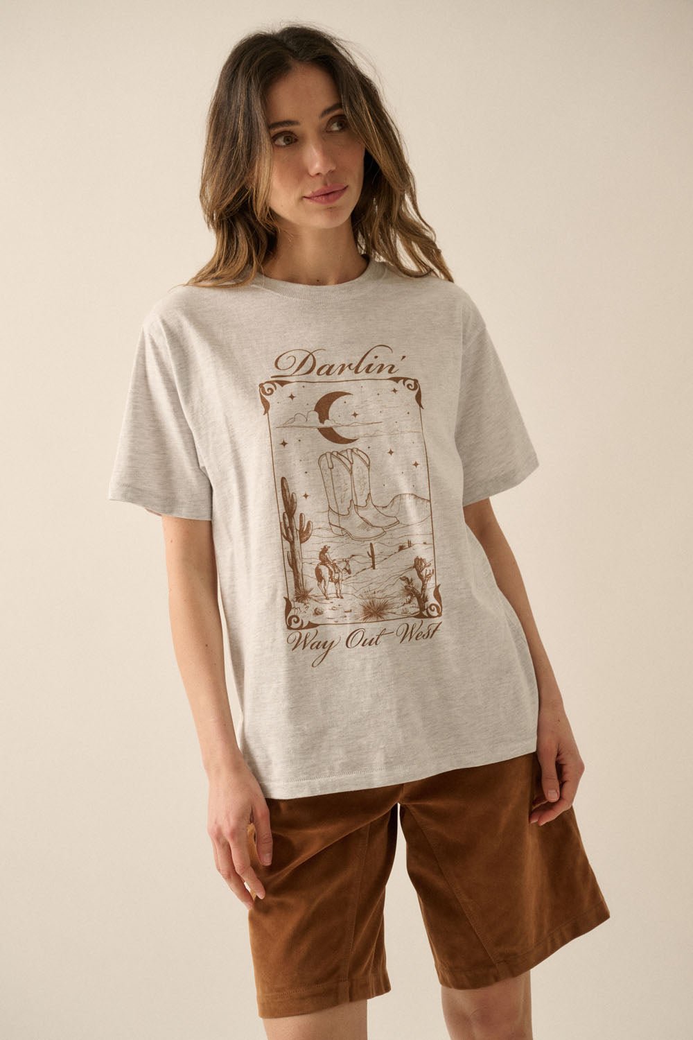 Darlin' Way Out West Graphic Tee - Westly