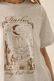 Darlin' Way Out West Graphic Tee - Westly