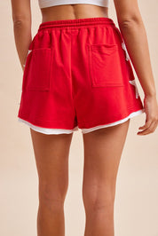 Daybreak Star Patch French Terry Shorts - Westly