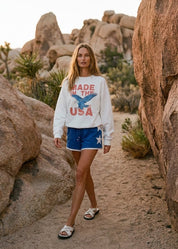 Daybreak Star Patch French Terry Shorts - Westly