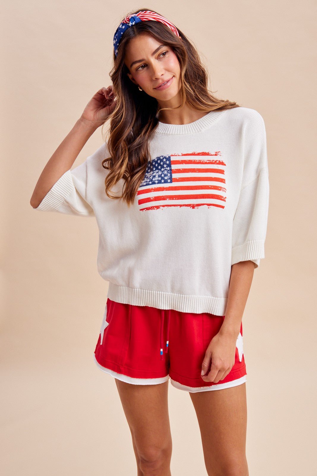 Daybreak Star Patch French Terry Shorts - Westly