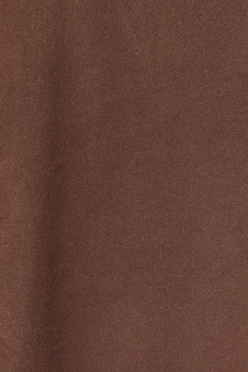 Daylight Mock Neck Pullover in Brown - product photo 5