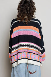 Daytripper Half-Zip Balloon Sleeve Sweater - Westly