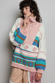 Daytripper Half-Zip Balloon Sleeve Sweater - Westly