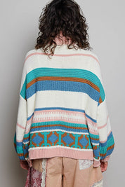Daytripper Half-Zip Balloon Sleeve Sweater - Westly