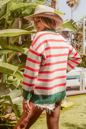December Club Striped Sweater - Westly