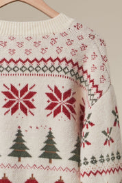 December Traditions Fair Isle Cardigan - Westly
