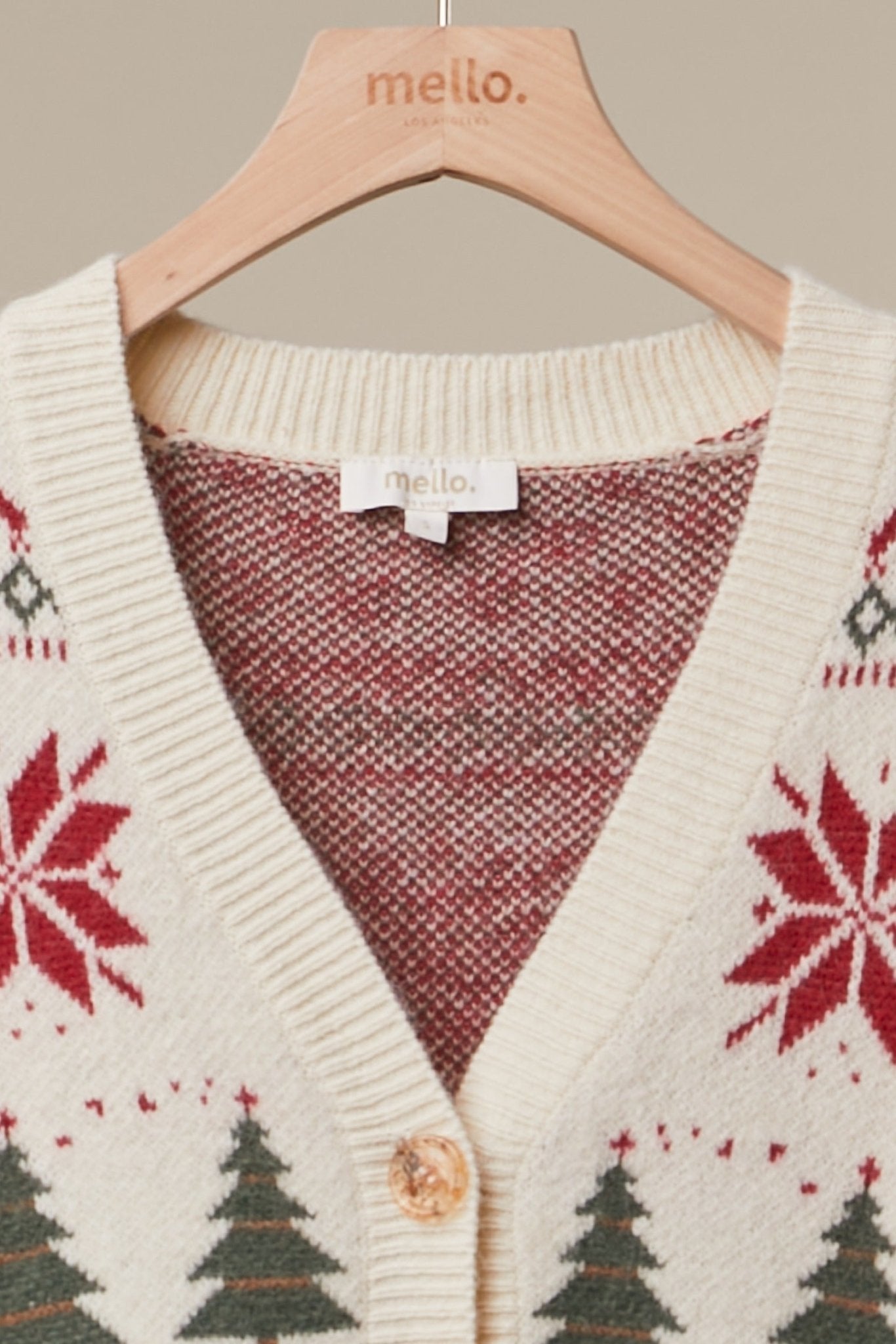 December Traditions Fair Isle Cardigan - Westly