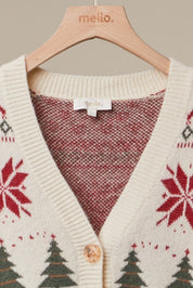 December Traditions Fair Isle Cardigan - Westly