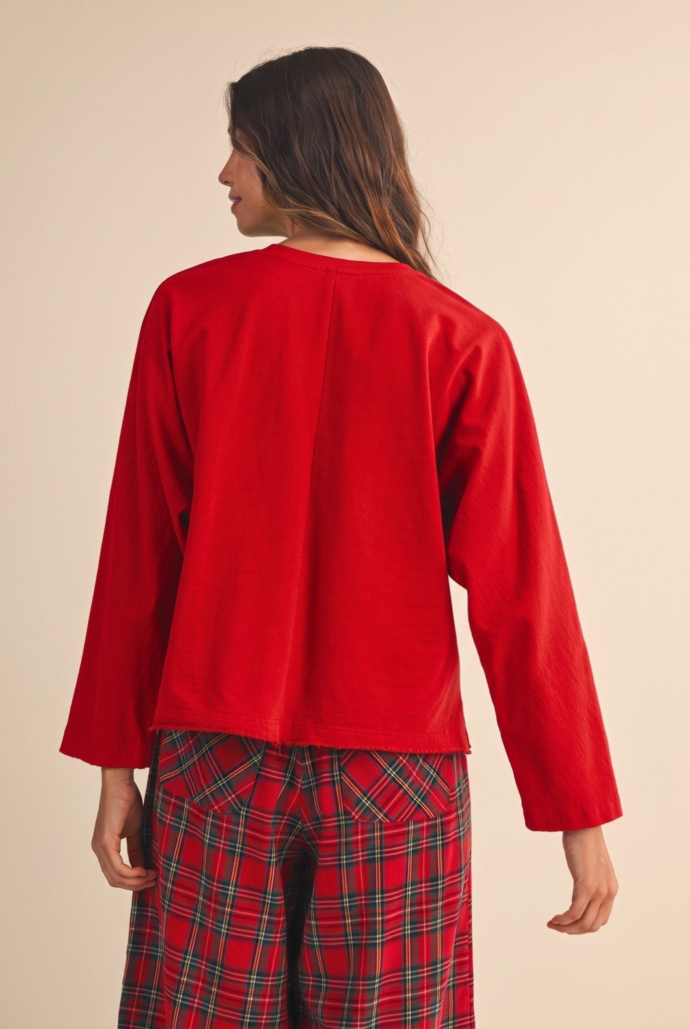 December's Calling Santa Patch Pullover - Westly