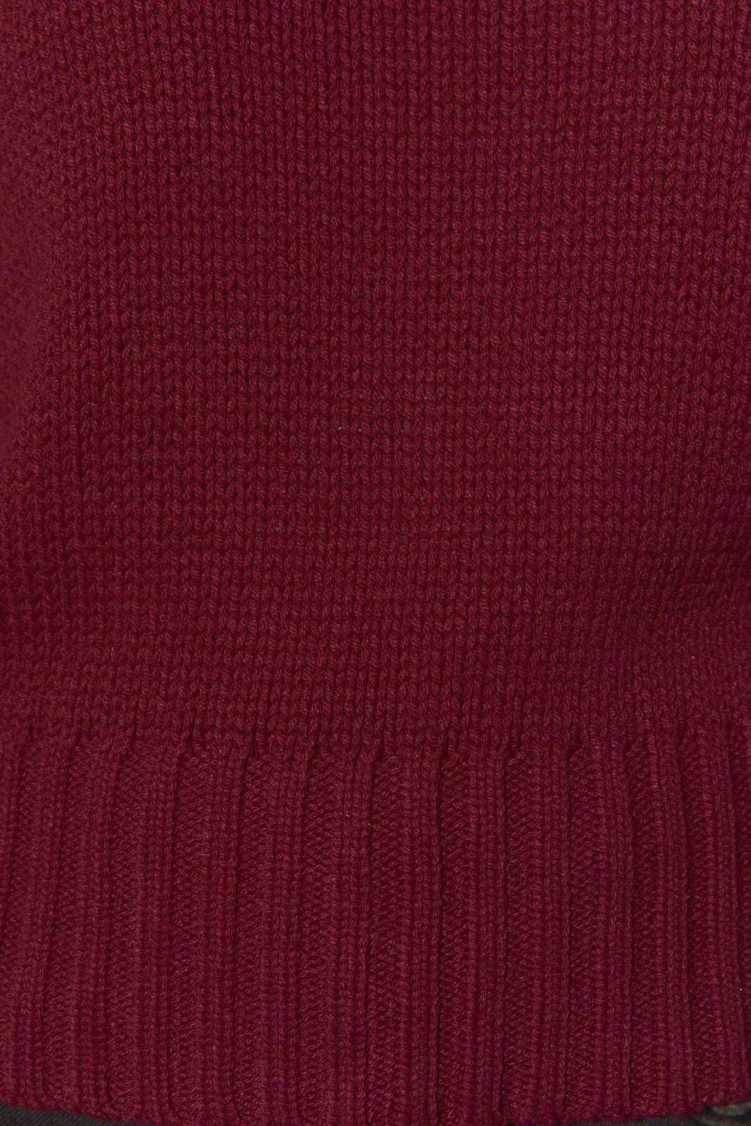 Delphine Open Back Tie Knit Sweater in Maroon — product photo 06
