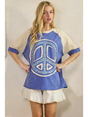 Demi Sweetheart Patch Tee - Westly