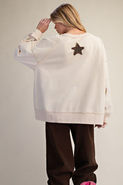 Desert Star Washed Terry Pullover - Westly