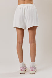 Devon High Rise USA Embroidered Sweatshorts - Westly