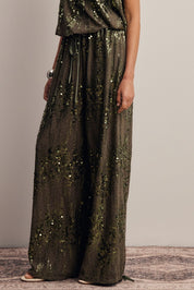 Disco Hour Sequin Bloomer Pants - Westly