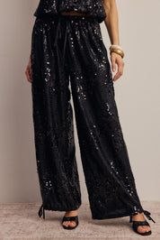 Disco Hour Sequin Bloomer Pants - Westly