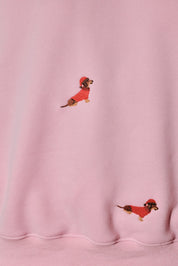 Dog Days Embroidered Dachshund Sweatshirt - Westly