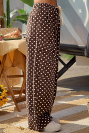 Dot Dash Polka Dot Cargo Pants - Westly