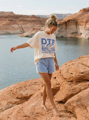 Down To Fish Oversized Graphic Tee - Westly
