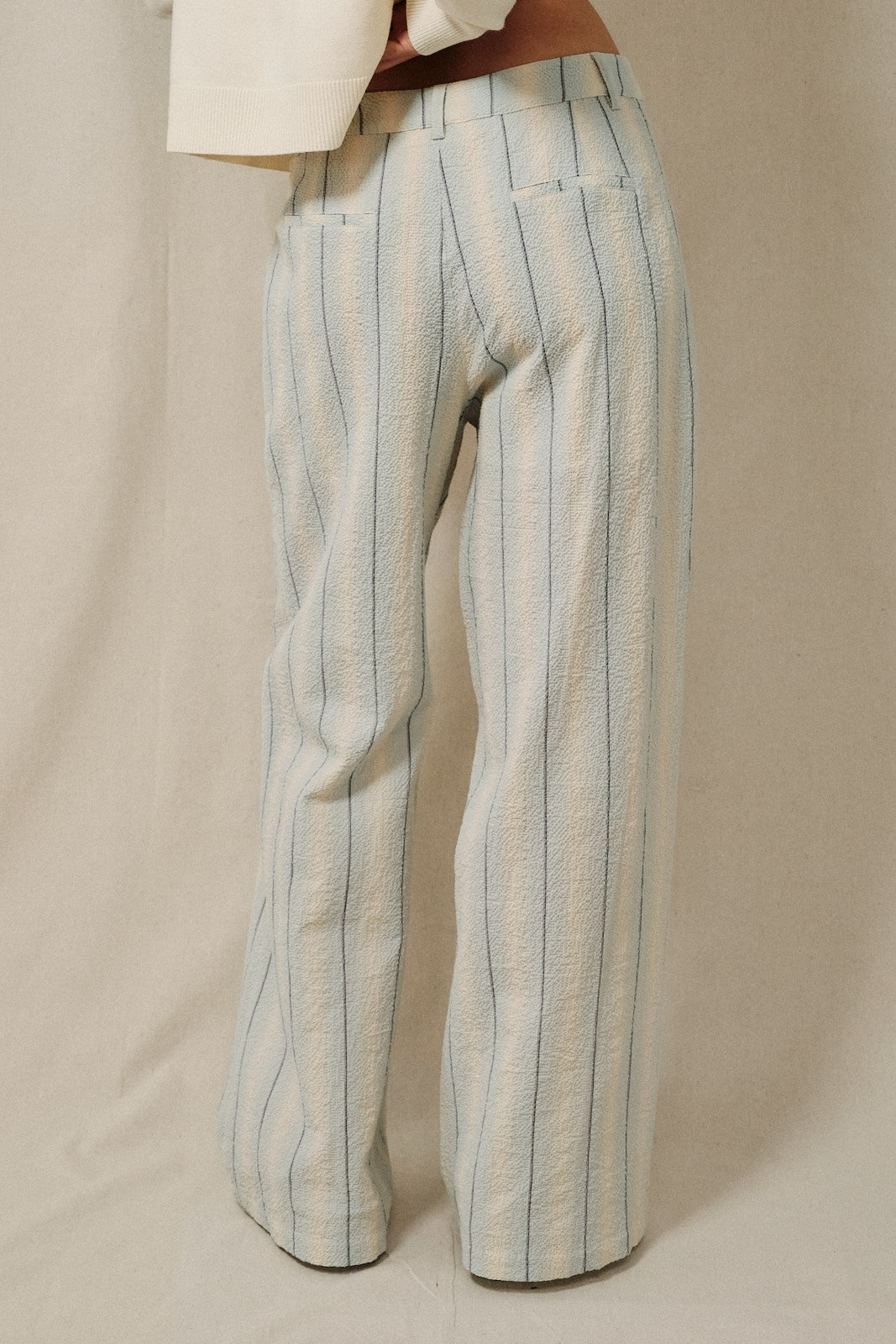 Dress Code Seersucker Striped Pants - Westly