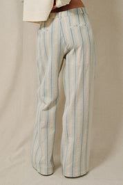 Dress Code Seersucker Striped Pants - Westly