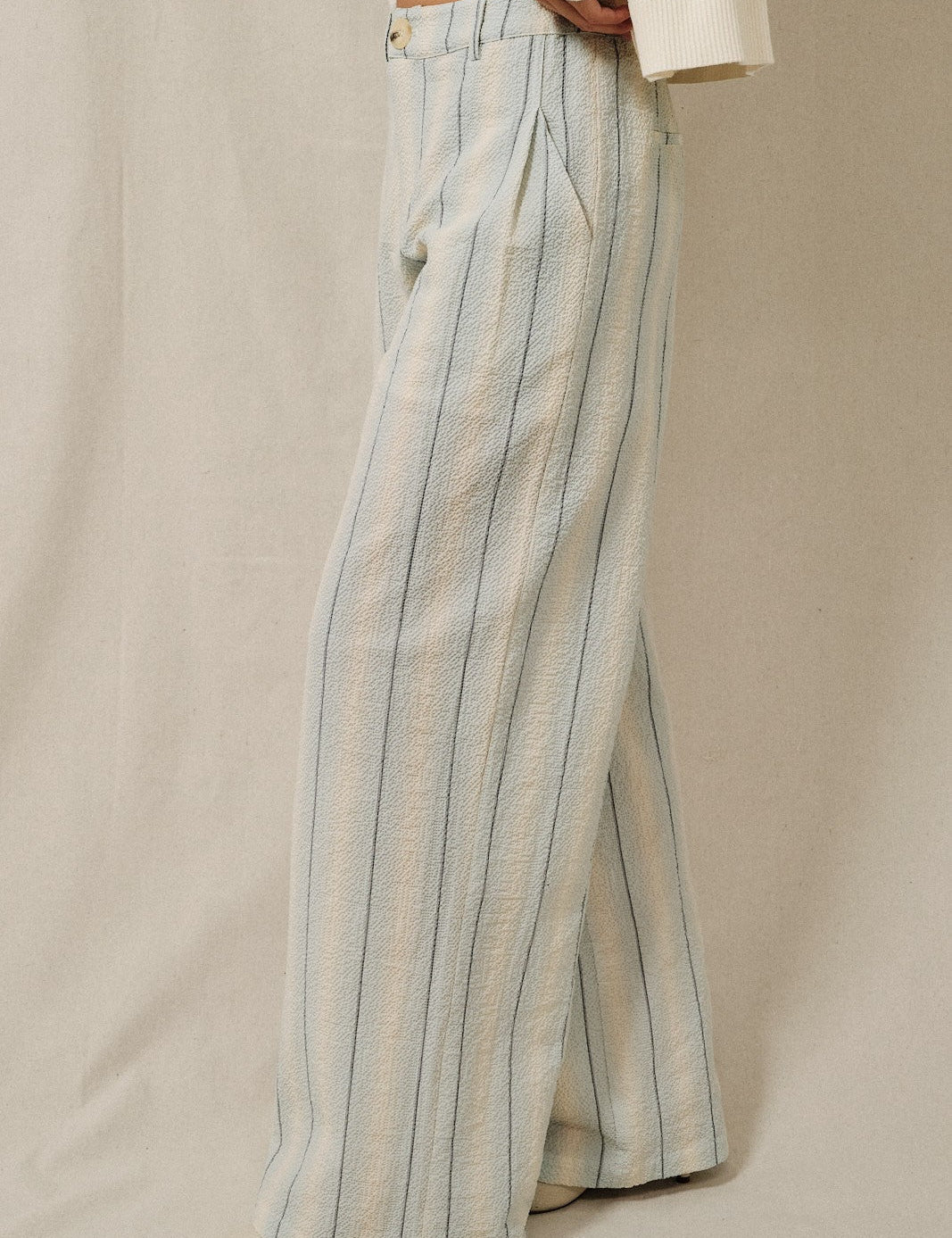 Dress Code Seersucker Striped Pants - Westly