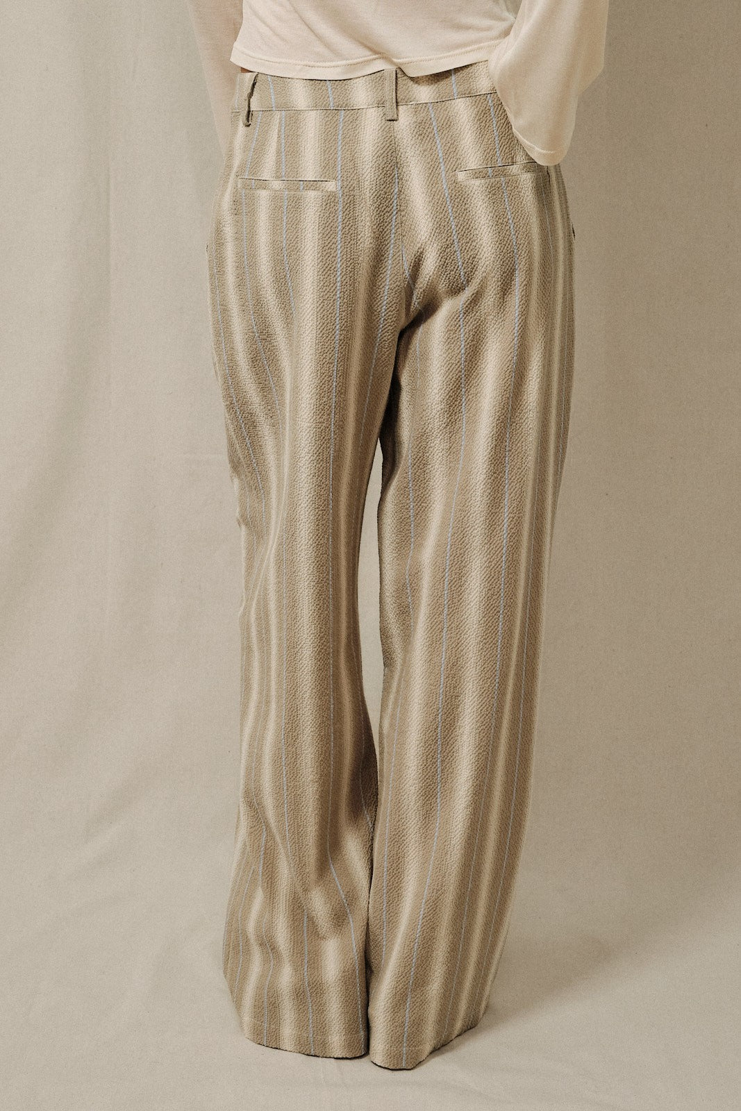 Dress Code Seersucker Striped Pants - Westly