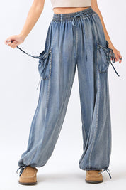 Drifter Washed Chambray Utility Pants - Westly