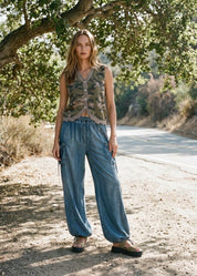 Drifter Washed Chambray Utility Pants - Westly