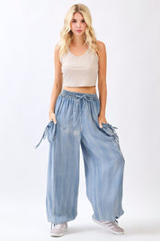 Drifter Washed Chambray Utility Pants - Westly