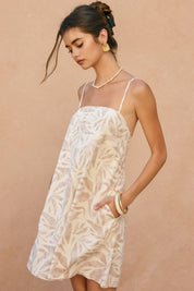 Driftwood Dreams A - Line Mini Dress - Westly
