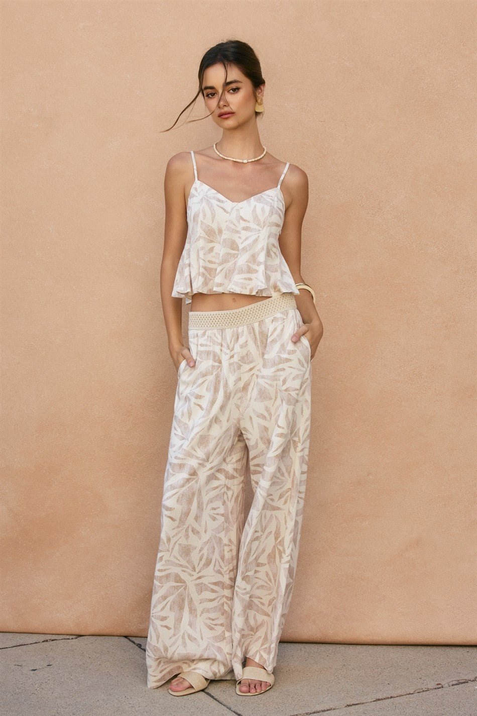 Driftwood Dreams Sleeveless Flared Top - Westly