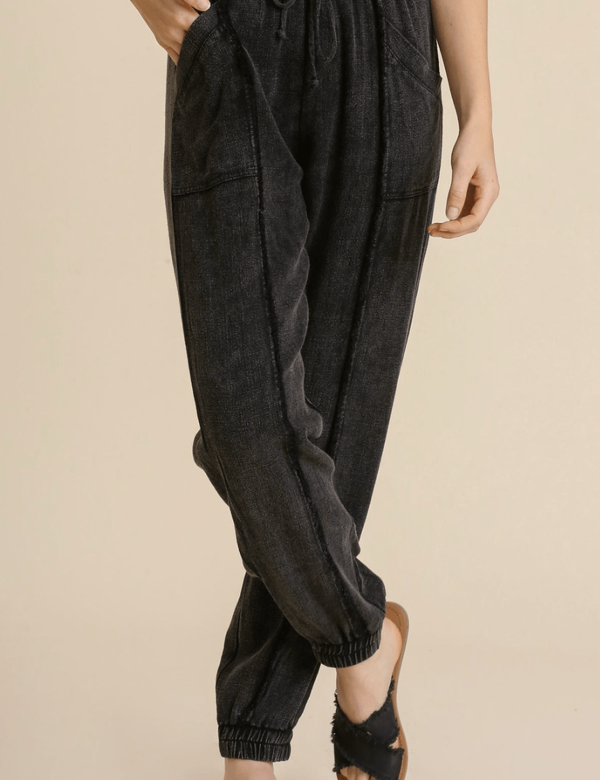 Dune Relaxed Linen Blend Joggers - Westly