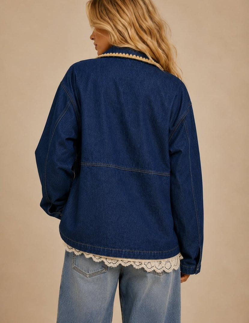 Durango Studded Denim Jacket - Westly