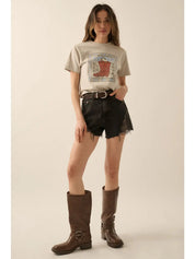 Dusty Trails Vintage - Print Graphic Tee - Westly
