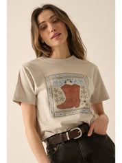 Dusty Trails Vintage - Print Graphic Tee - Westly