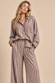 Eastport Striped Button-Down Shirt - Westly