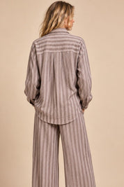 Eastport Striped Button-Down Shirt - Westly