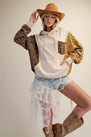 Eleanor Quilt Patch Terry Hoodie - Westly
