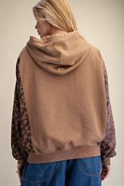 Eleanor Quilt Patch Terry Hoodie - Westly