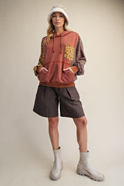 Eleanor Quilt Patch Terry Hoodie - Westly