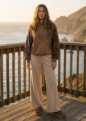 Eleanor Quilt Patch Terry Hoodie - Westly
