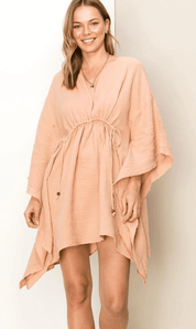 Elowen Gauze Kaftan Cover - Up Dress - Westly