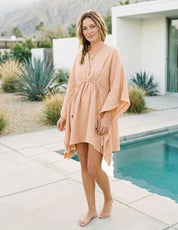 Elowen Gauze Kaftan Cover - Up Dress - Westly