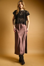 Emmeline Lace Scalloped Top - Westly