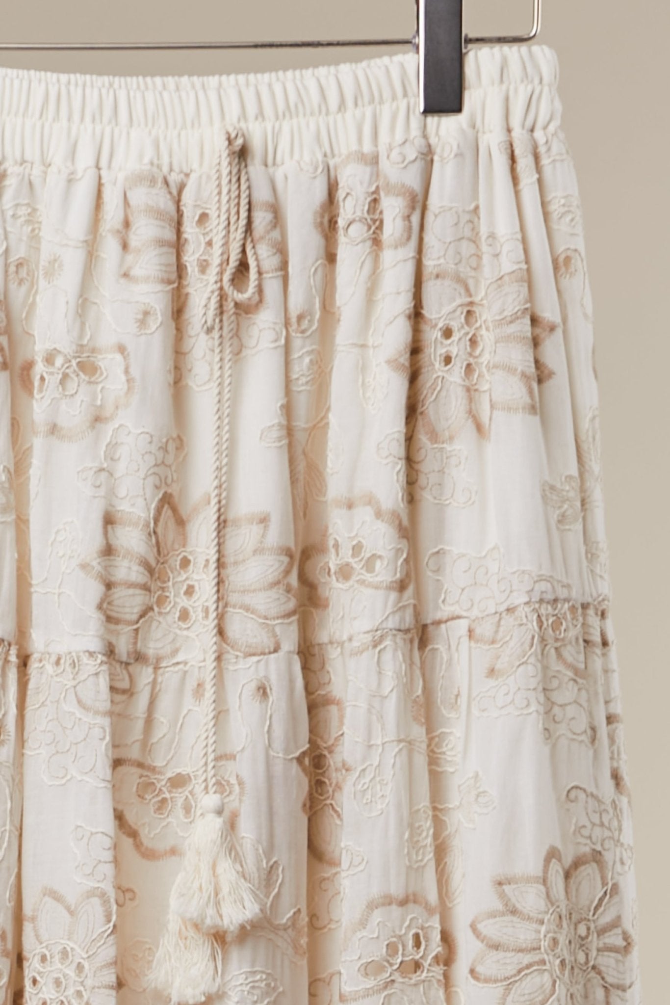 Estelle Floral Embroidered Maxi Skirt - Westly