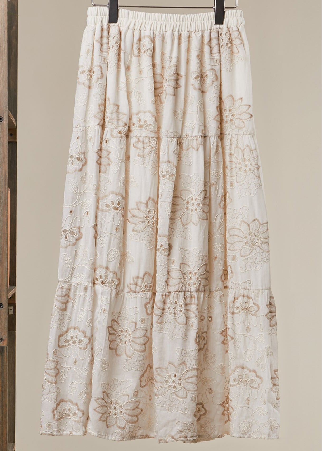 Estelle Floral Embroidered Maxi Skirt - Westly
