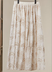 Estelle Floral Embroidered Maxi Skirt - Westly